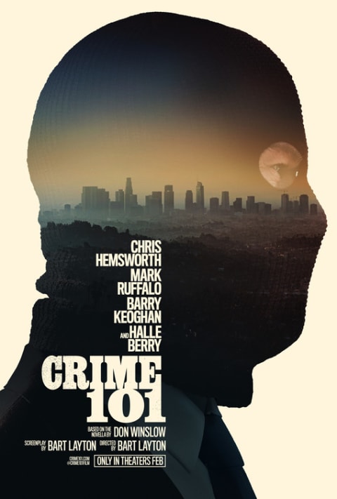 Crime 101 theatrical one-sheet