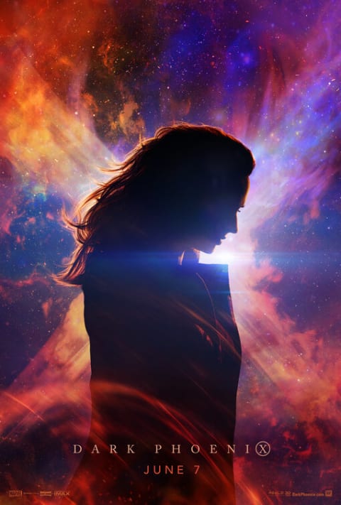 Dark Phoenix theatrical one-sheet