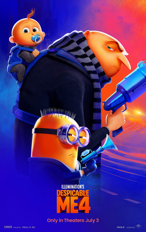 Despicable Me 4 theatrical one-sheet
