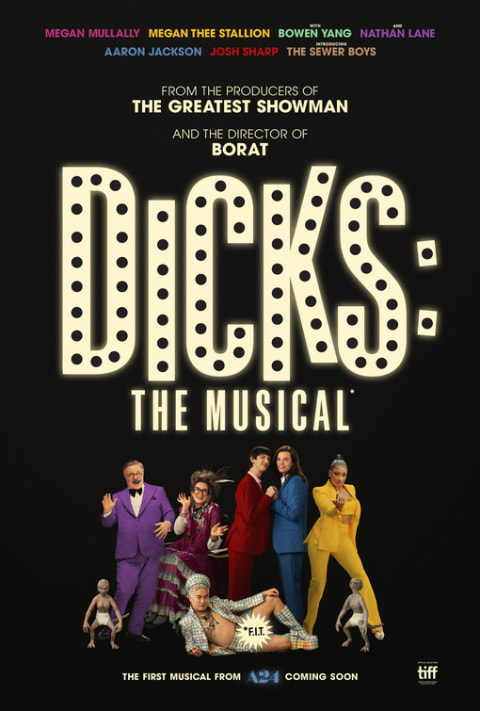 Dicks: The Musical theatrical one-sheet
