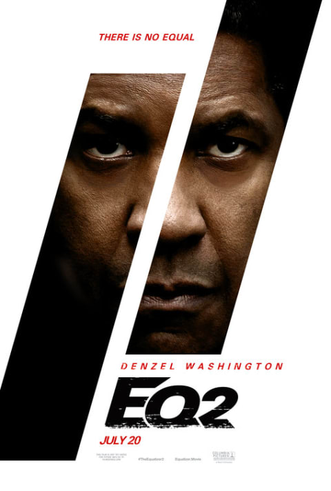 The Equalizer 2 theatrical one-sheet