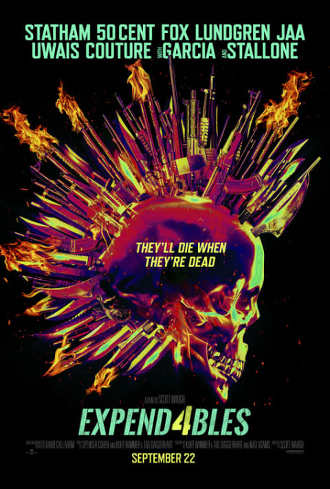 Expend4bles theatrical one-sheet