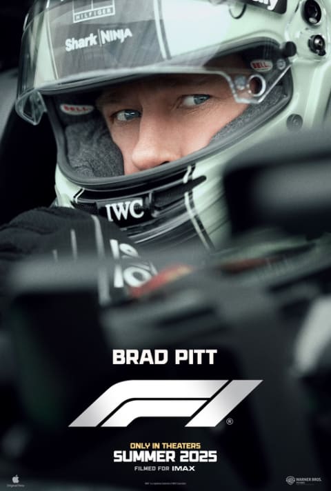 F1: The Movie theatrical one-sheet