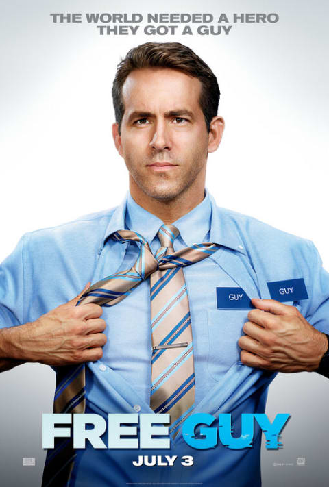 Free Guy theatrical one-sheet