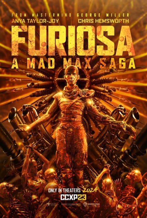 Furiosa: A Mad Max Saga theatrical one-sheet