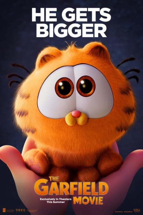The Garfield Movie theatrical one-sheet