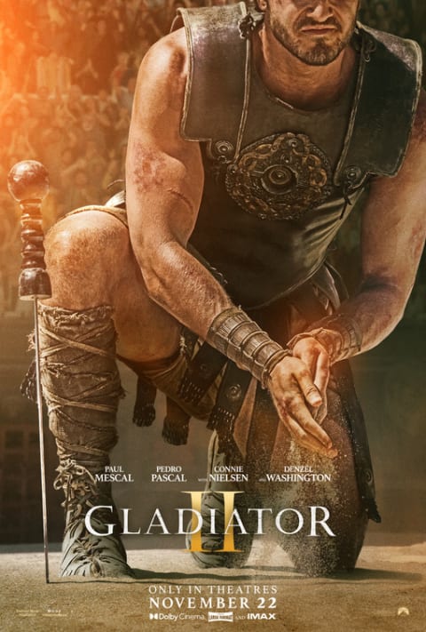 Gladiator II theatrical one-sheet