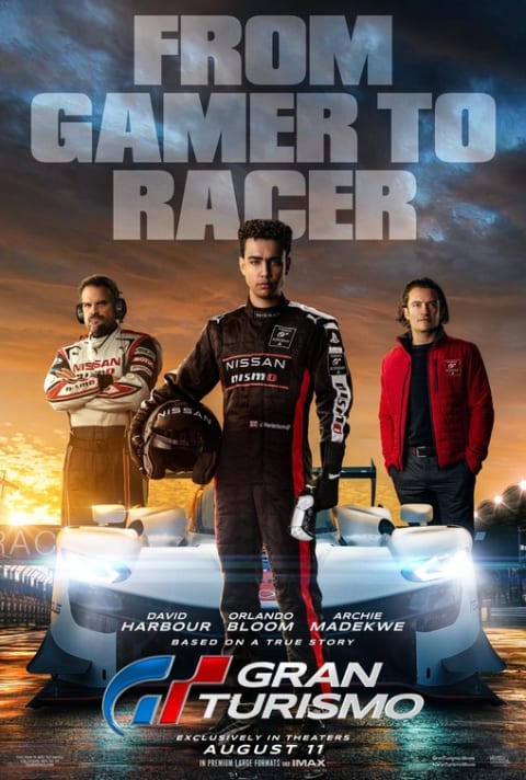 Gran Turismo theatrical one-sheet