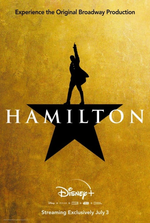 Hamilton theatrical one-sheet
