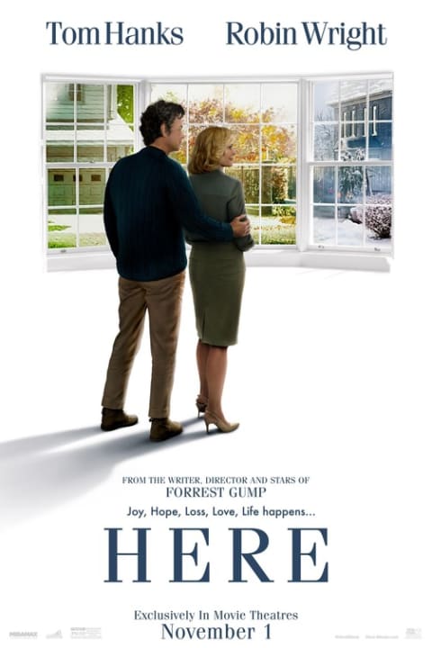 Here theatrical one-sheet