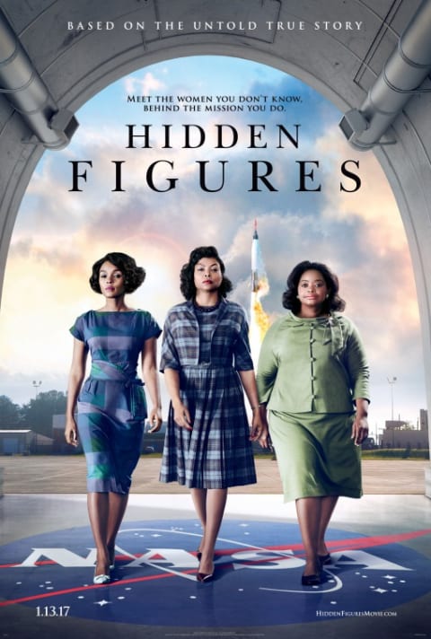 Hidden Figures theatrical one-sheet