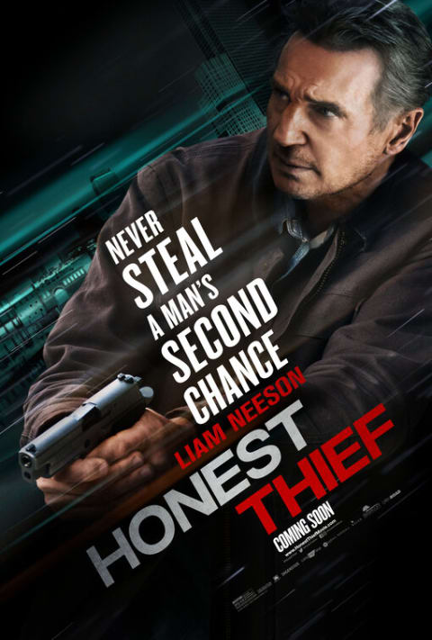 Honest Thief theatrical one-sheet