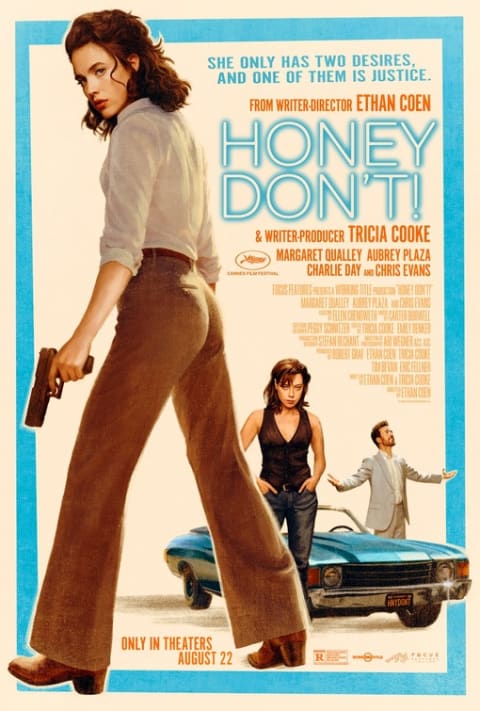Honey Don't theatrical one-sheet