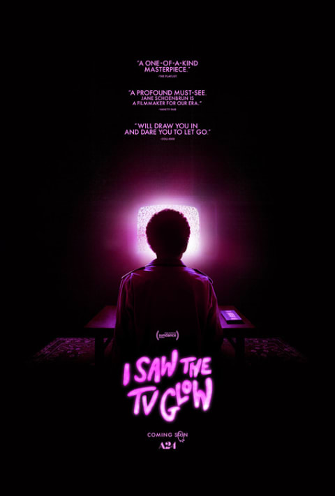 I Saw the TV Glow theatrical one-sheet