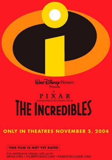 The Incredibles theatrical one-sheet