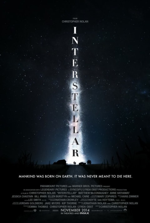 Interstellar theatrical one-sheet