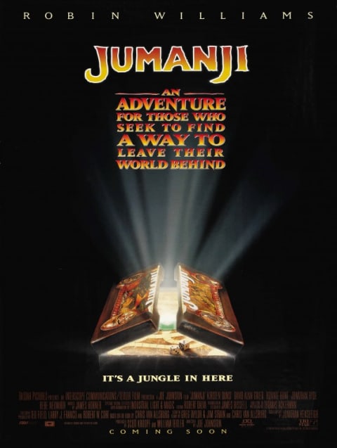 Jumanji theatrical one-sheet