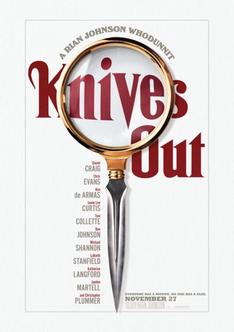 Knives Out theatrical one-sheet