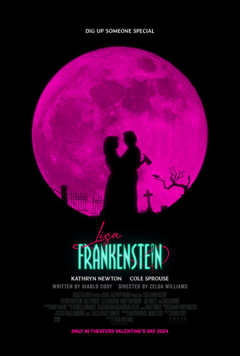 Lisa Frankenstein theatrical one-sheet