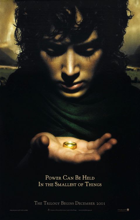 LOTR: Fellowship theatrical one-sheet