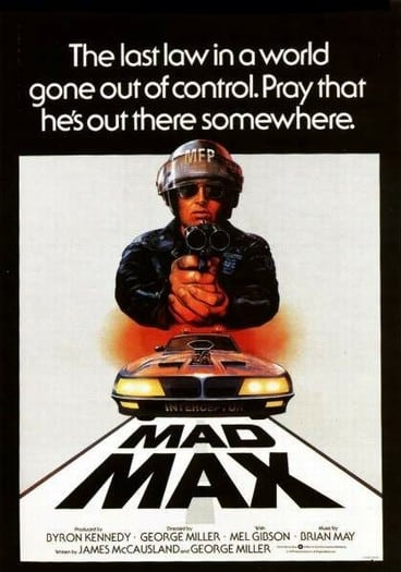 Mad Max theatrical one-sheet