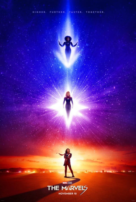 The Marvels theatrical one-sheet