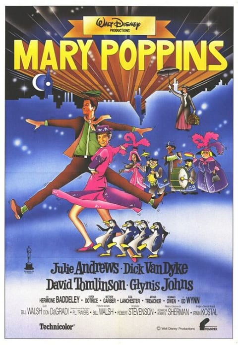 Mary Poppins theatrical one-sheet