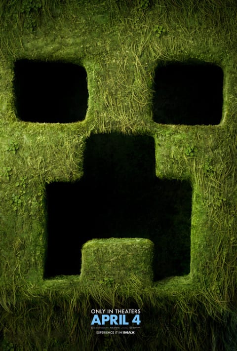 A Minecraft Movie theatrical one-sheet