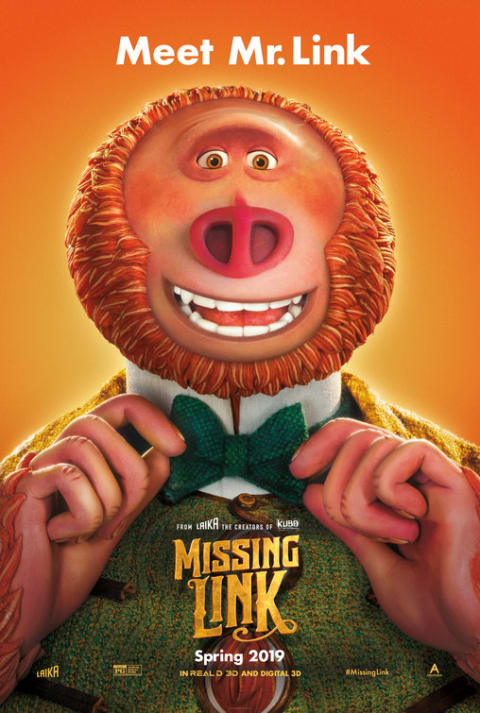 Missing Link theatrical one-sheet