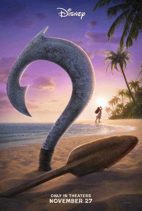 Moana 2 theatrical one-sheet