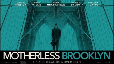 Motherless Brooklyn theatrical one-sheet