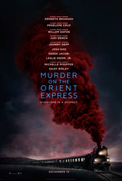 Murder on the Orient Express theatrical one-sheet