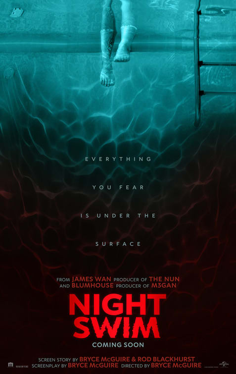 Night Swim theatrical one-sheet