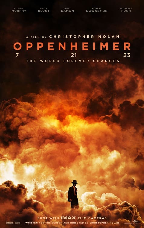 Oppenheimer theatrical one-sheet