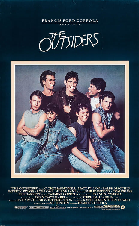 The Outsiders theatrical one-sheet