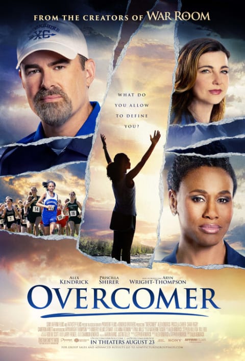 Overcomer theatrical one-sheet