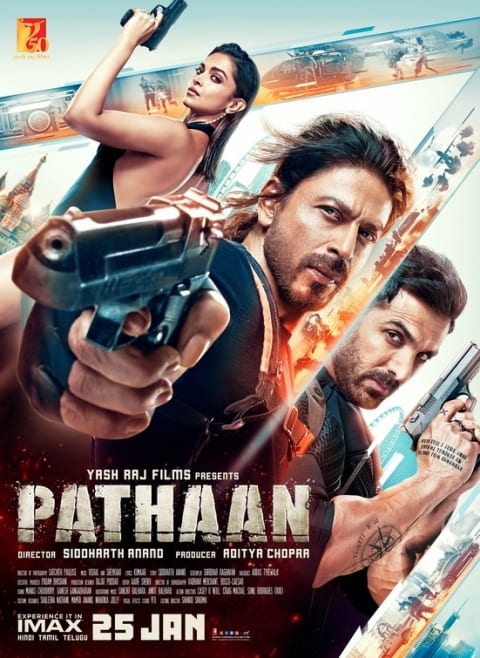 Pathaan theatrical one-sheet