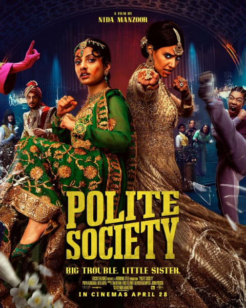 Polite Society theatrical one-sheet