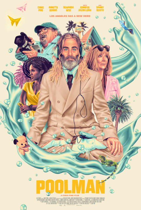 Poolman theatrical one-sheet