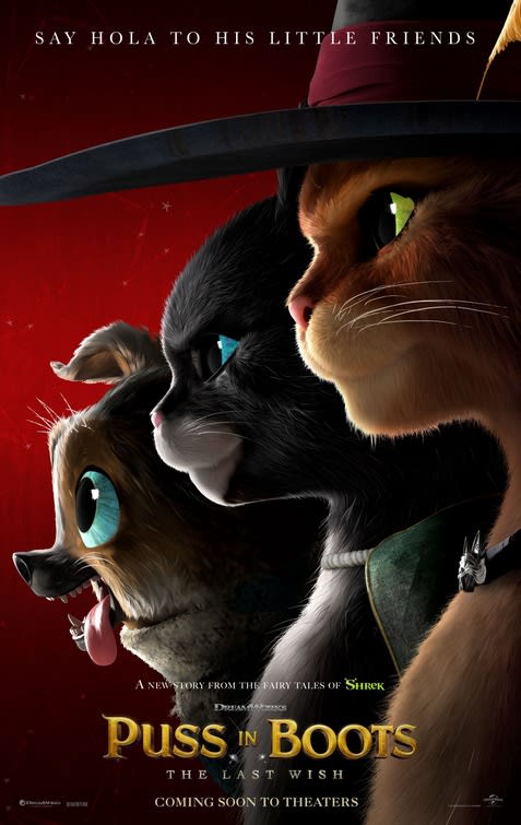 Puss in Boots: The Last Wish theatrical one-sheet