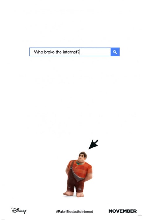 Ralph Breaks the Internet theatrical one-sheet