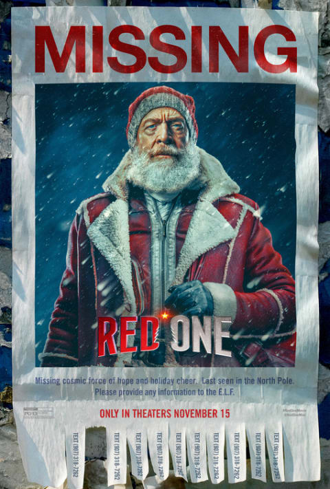 Red One theatrical one-sheet