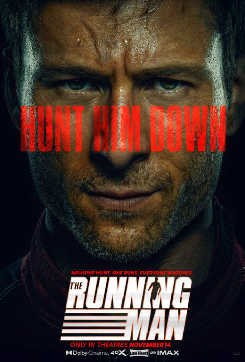 The Running Man theatrical one-sheet