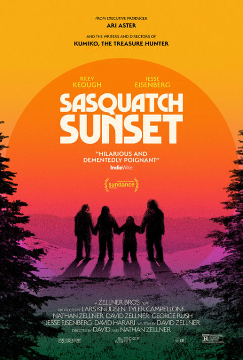 Sasquatch Sunset theatrical one-sheet