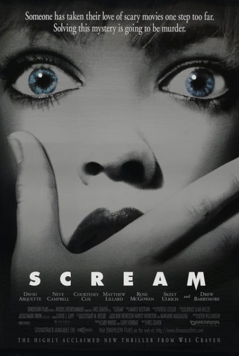 Scream theatrical one-sheet
