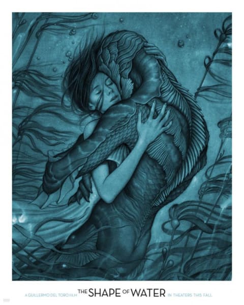 The Shape of Water theatrical one-sheet