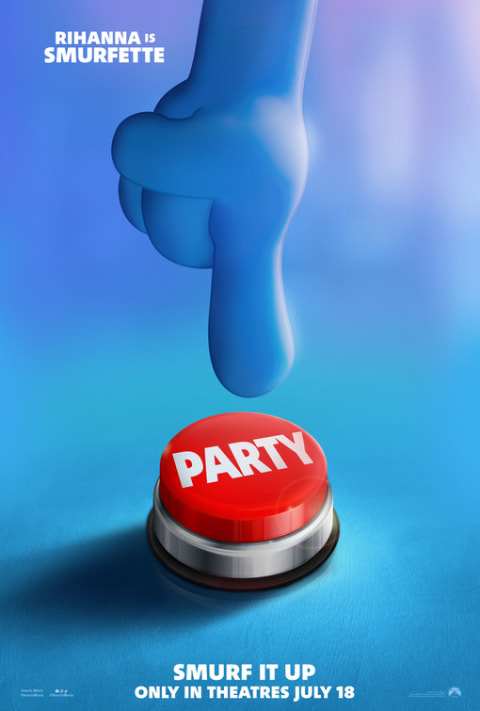 Smurfs theatrical one-sheet