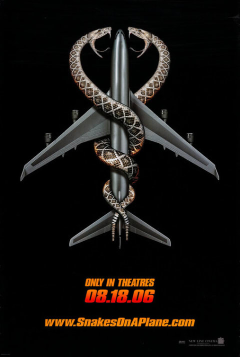 Snakes on a Plane theatrical one-sheet