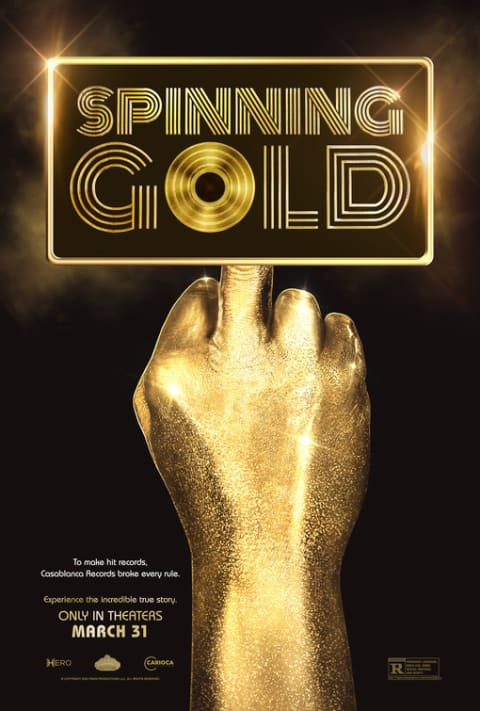 Spinning Gold theatrical one-sheet