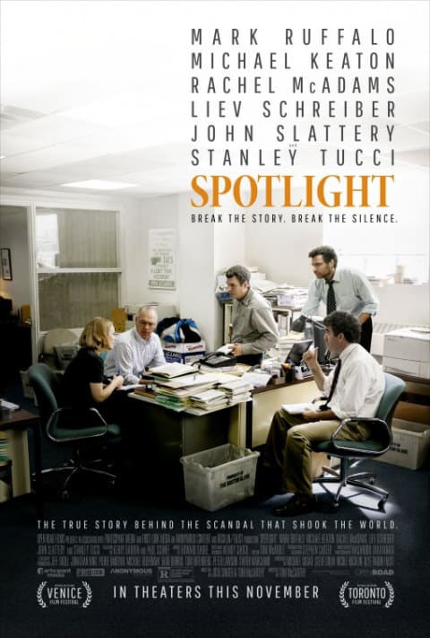 Spotlight theatrical one-sheet